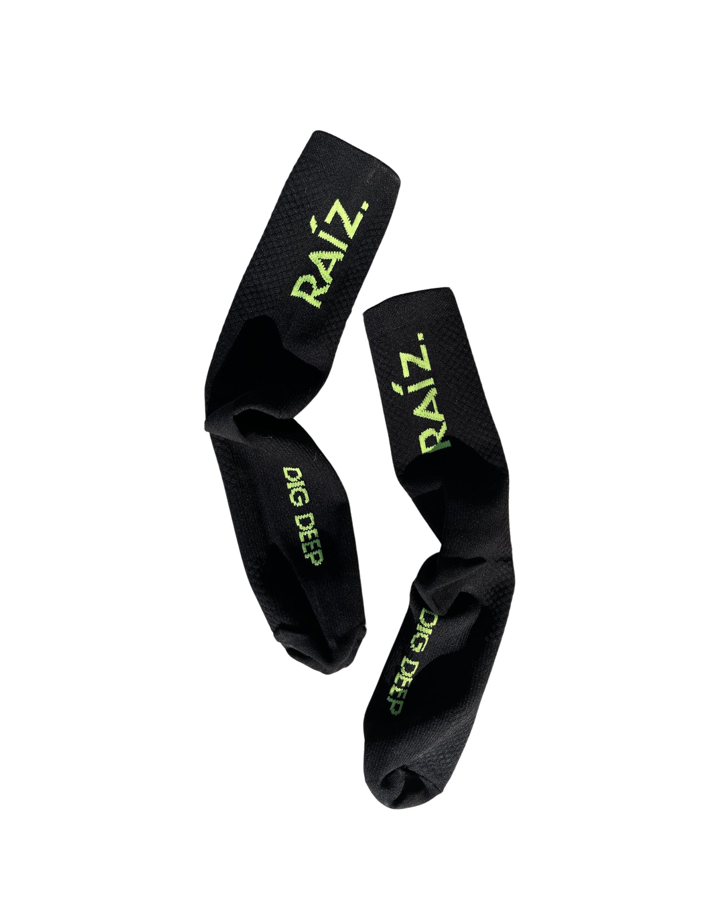 Raíz Tempo Black/Neon Performance Sock