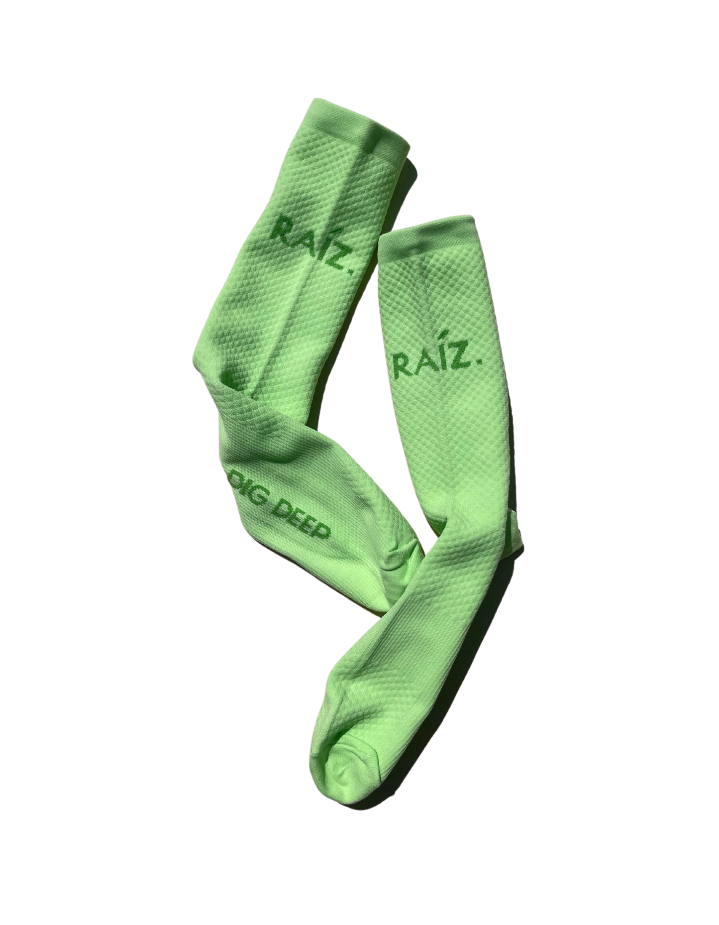 Raíz Tempo Citron/Green Sock